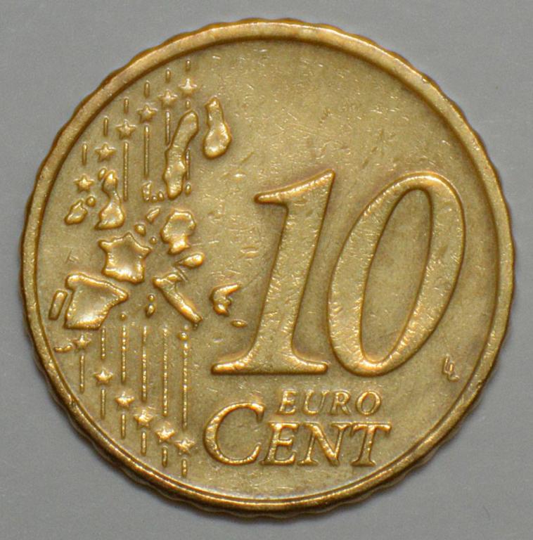 Ирландия 10 евроцентов 2002 (CH8)
