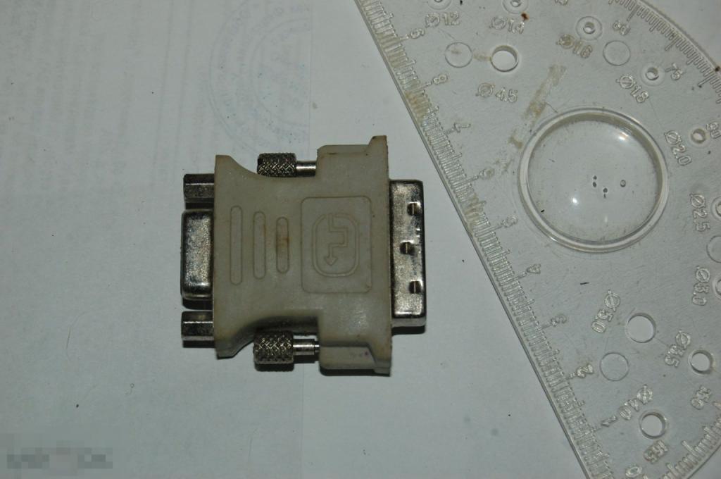 Переходник A-DVI-VGA DVI-I-VGA 