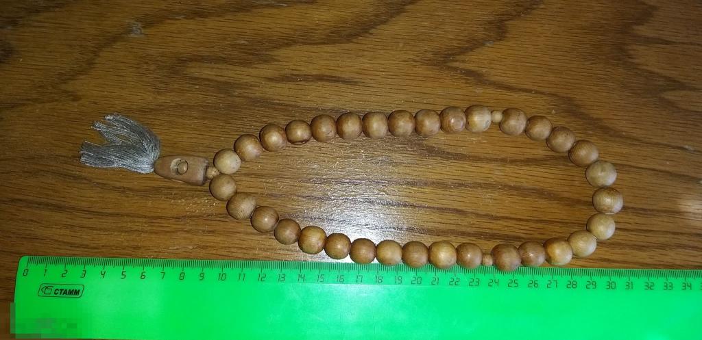 Чётки.Бусы?Ожерелье? Можевельник.Подарок.Культовая вещь. 