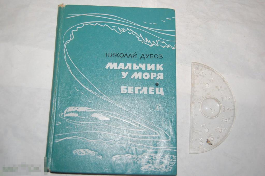 Книга Н. Дубов &quot;Мальчик у моря. Беглец&quot; - 1973 г. 