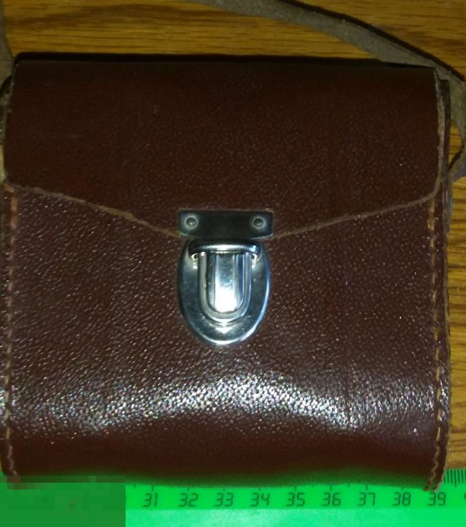 Футляр.Бинокль?КОЖА. ГЕРМАНИЯ.КОФР.СУМКА. РЕМЕШОК.ЗАМОК. 