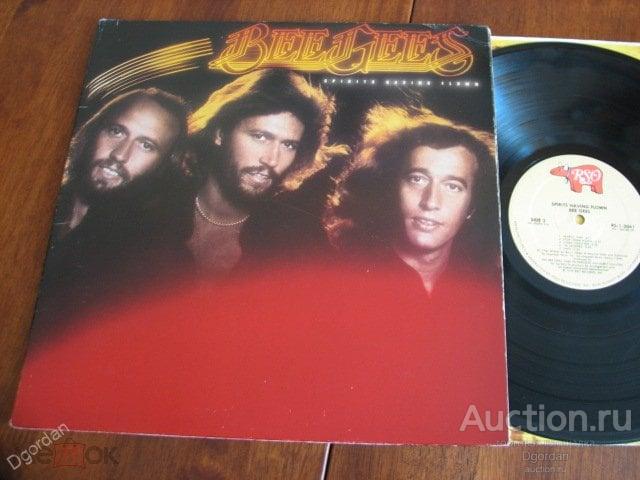 BEE GEES - Spirits Having Flow, LP + ins, g/f (EX/NM) USA 1979
