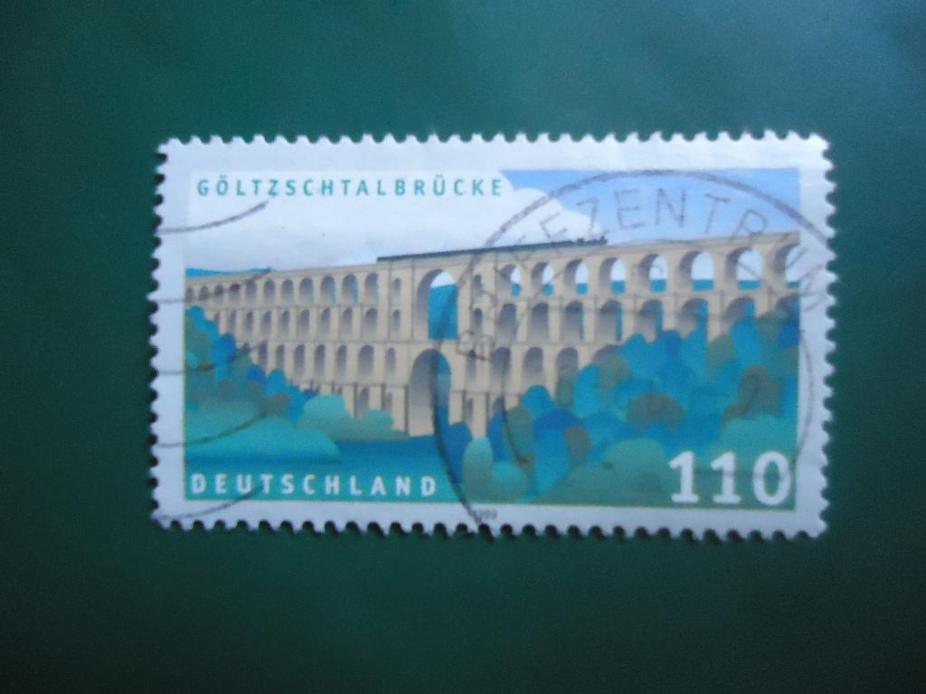 1999 г.  Германия    гаш. без клея.  #