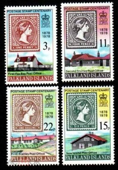 Фолкленды,1978**100 лет первой марке