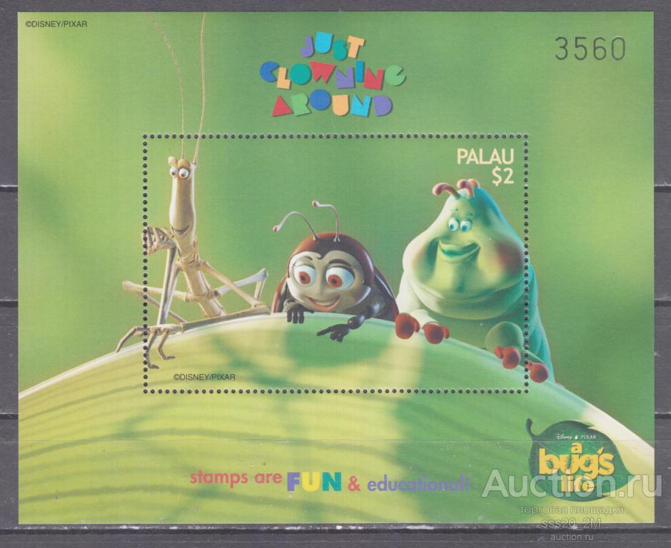 Палау 1998 мультфильмы Уолта Диснея MiBl74 MNH блок