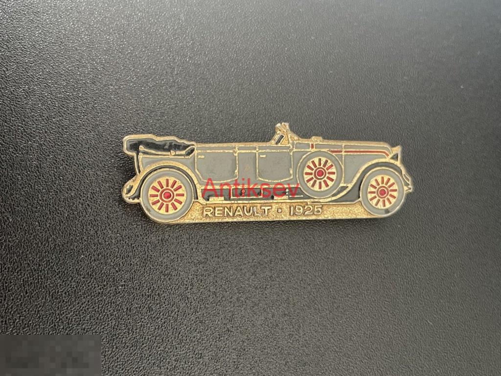 Знак автомобиль Renault 1925 