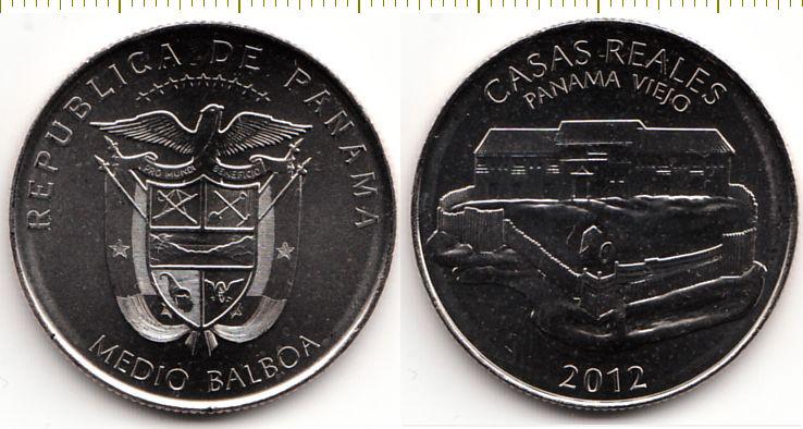 Панама Монета 0,5 бальбоа 2012 год  UNC (6193)