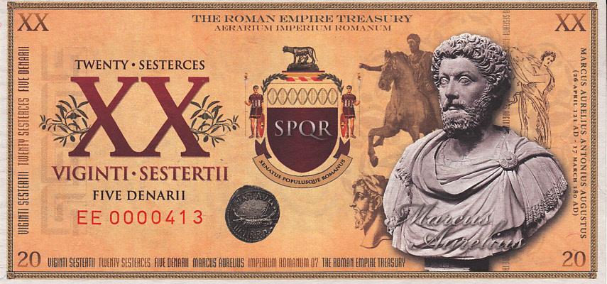 Италия Банкнота союза бонистов Италии UNC (10027)