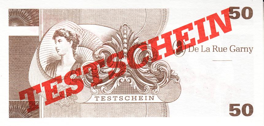 Великобритания Тестовая банкнота 50 UNC (11097)