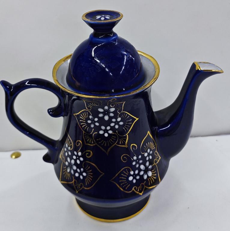 Чайник кобальт Новгород.