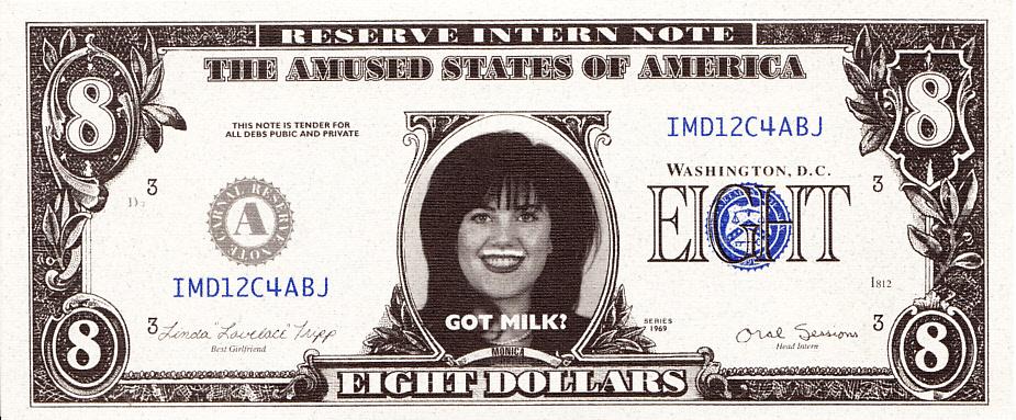 США 8 долларов 1969 год UNC (6683)