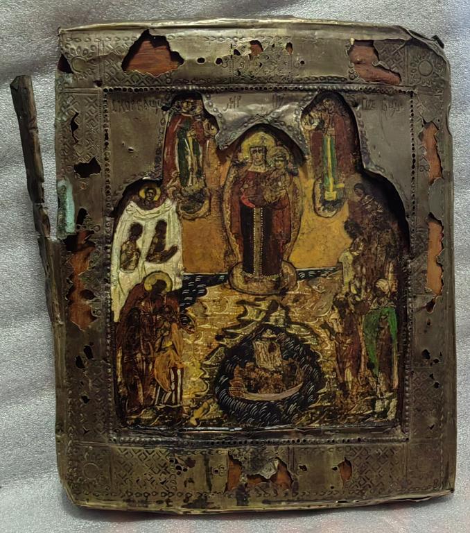 Икона Избранные Святые. Святой Христофор