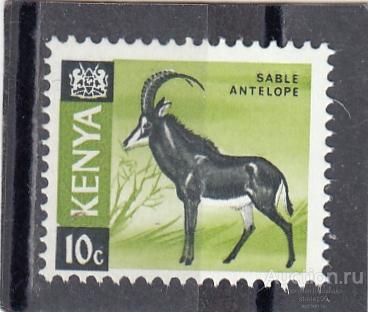 KENYA  КЕНИЯ  Фауна Антилопа  № 21  1966 Сост** MNH