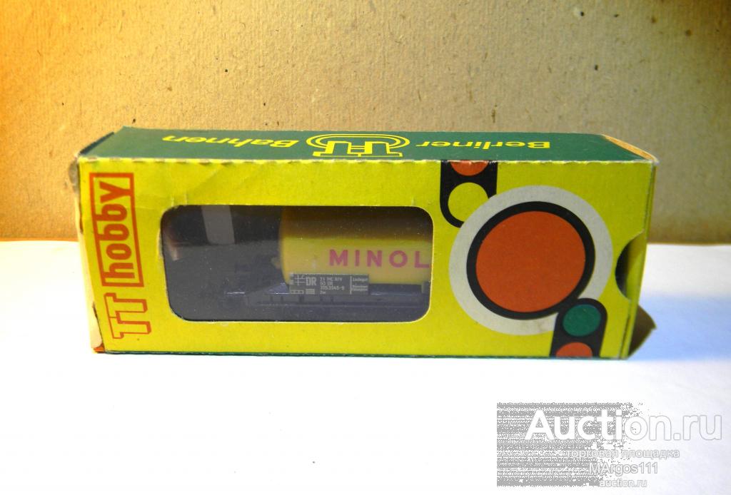 2-х осная Грузовая Цистерна Бочка MINOL ГДР 12 мм (TT)
