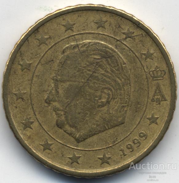 Европейский Союз Бельгия 1999 г. 50 центов