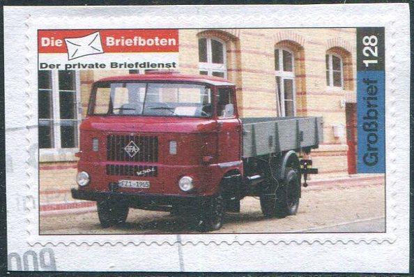 Грузовой АВТОМОБИЛЬ Германия 2008 грузовик частная почта Die Briefboten Potsdam Потсдам