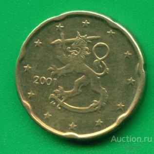 Финляндия 20 евроцент 2001 (с182)