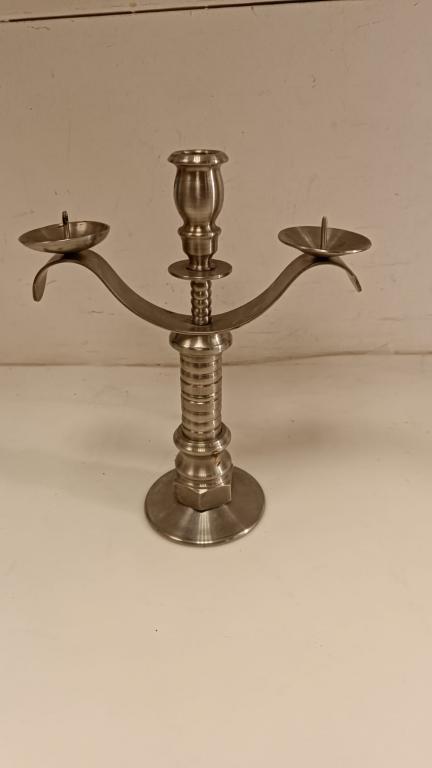 Подсвечник из нержавейки на 3 свечи