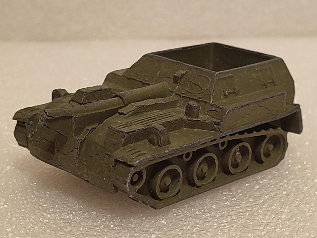 Танк. Самоходка. Машина. Военная техника. СССР. Металл. Клеймо.(6).