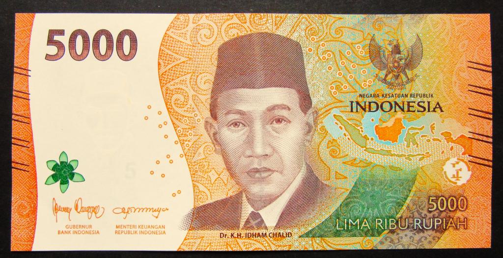 Индонезия 5000 рупий 2022 г. UNC