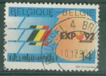 Бельгия 1992  Mi# 2500  Выставка гаш а3