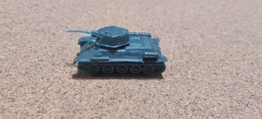 Игрушка СССР Танк Т-34 пластик