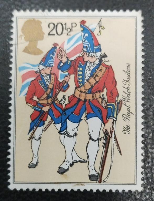 Почтовая марка Великобритания 1983 Милитари Армия История 