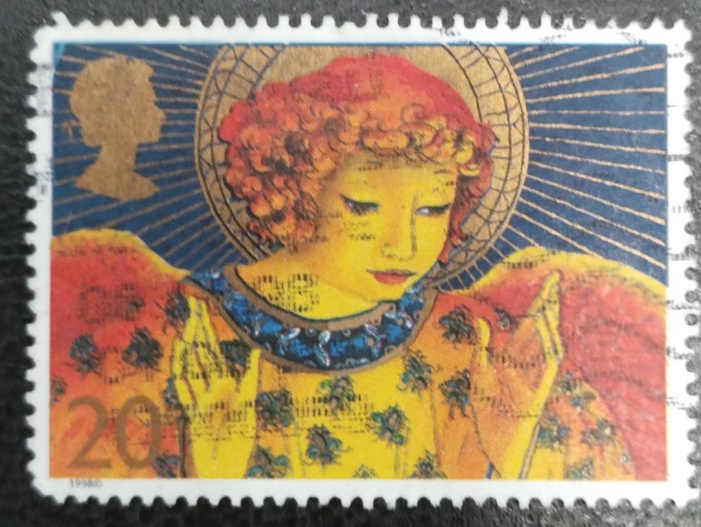 Почтовая марка Великобритания 1998 Рождество 