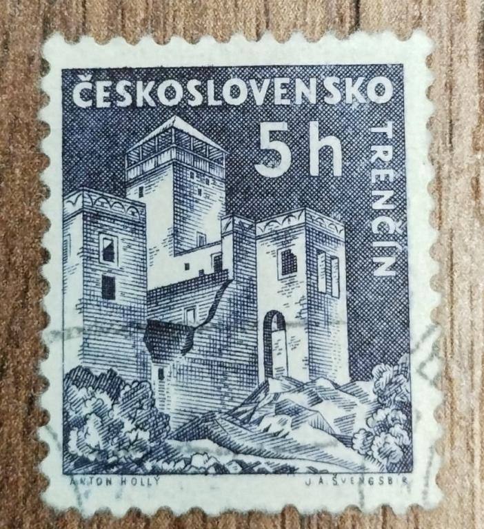 Почтовая марка Чехословакия 1960 Архитектура Замки Старинные Здания 