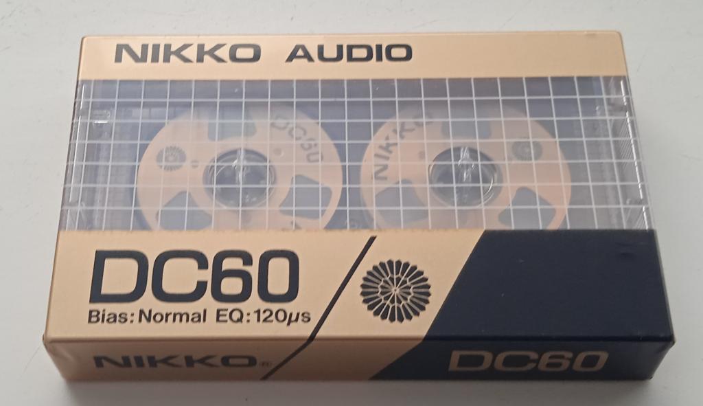Аудио кассета NIKKO DC 60 JAPAN НОВАЯ