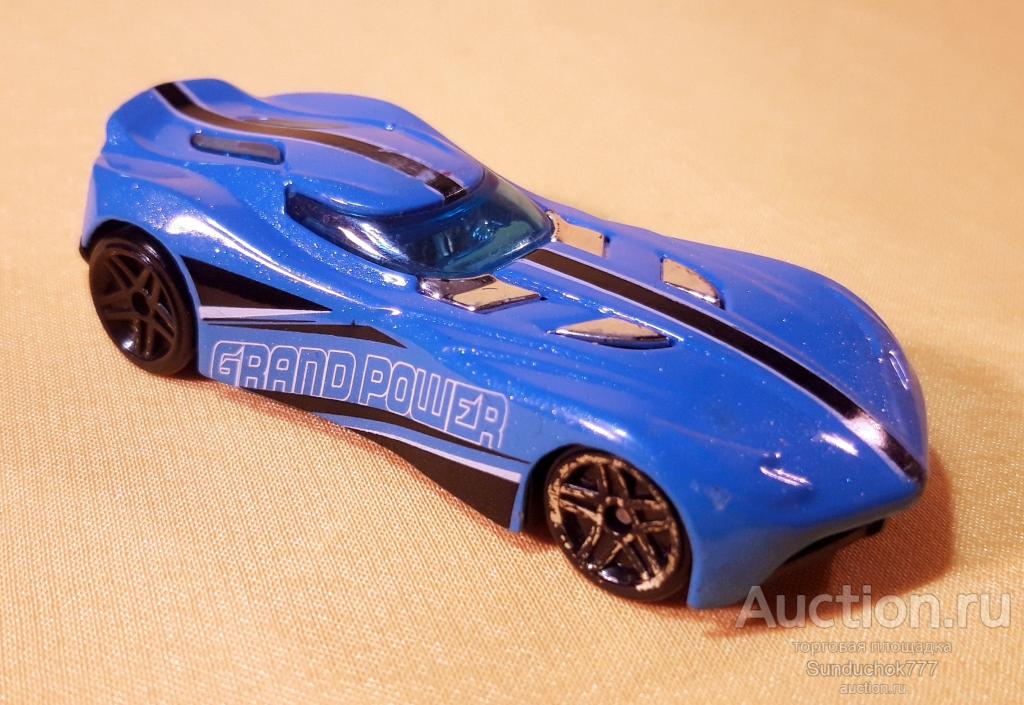 Модель спортивного автомобиля "Grand Power" Xiao Bai Cai. Металл, Пластик. 1/64.