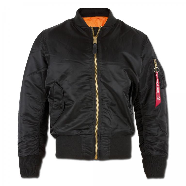 Куртка Alpha Flight Jacket MA-1 black