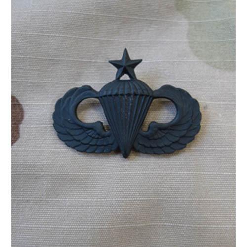 Значок US Army U.S. Senior Parachutist Badge - BLACK