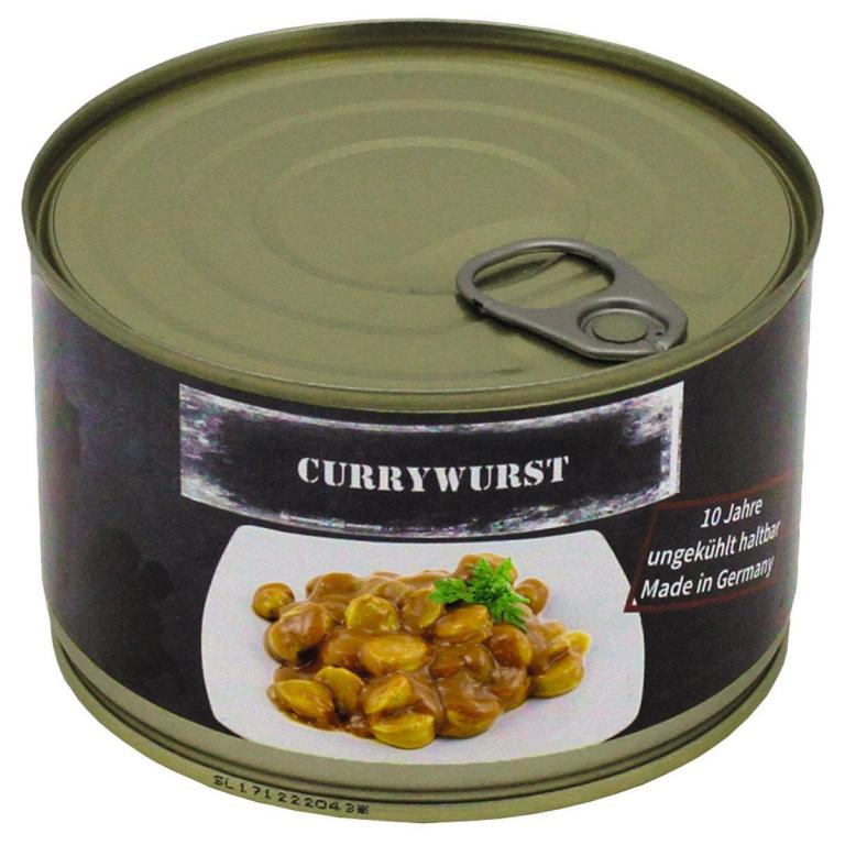 Питание Curry Sausage, canned, 400 g