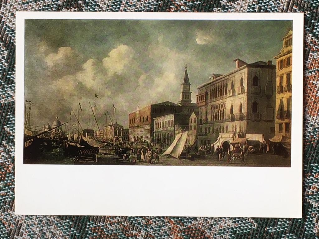 Фраеческо Тирони. Набережная в Венеции. 1984 г.