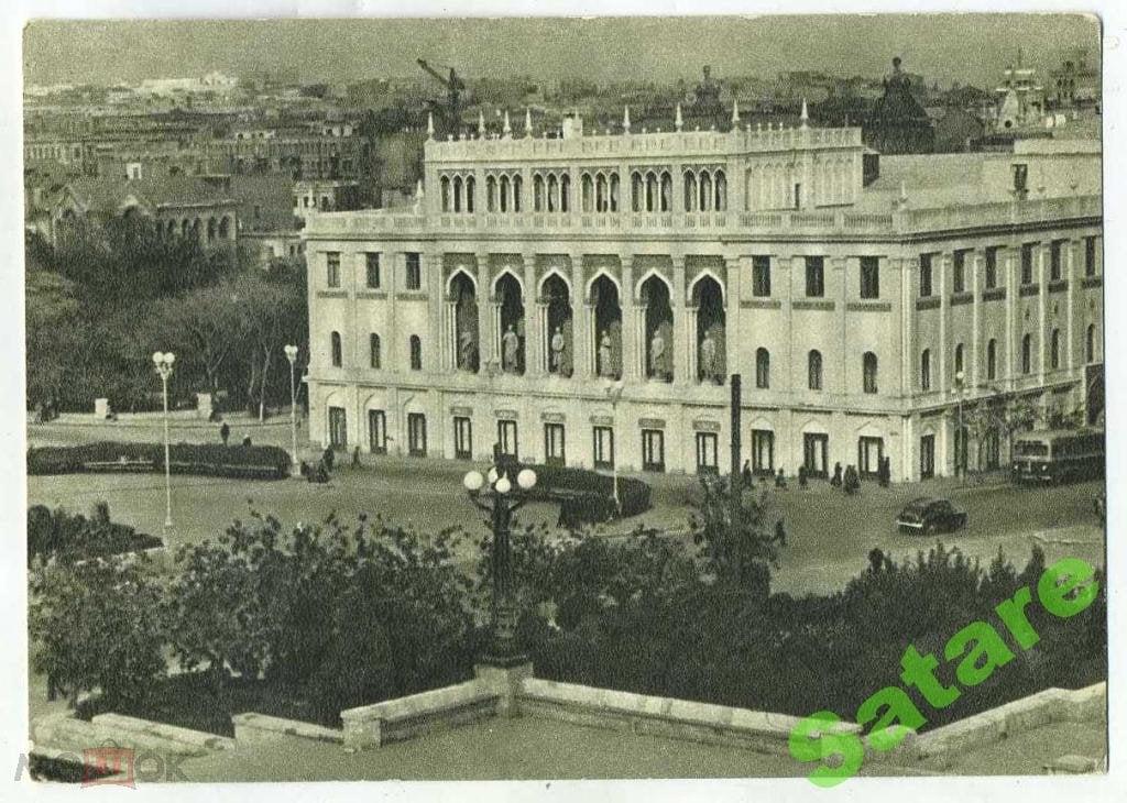 Баку - Музей имени Низами - Изогиз 1954 год (116)