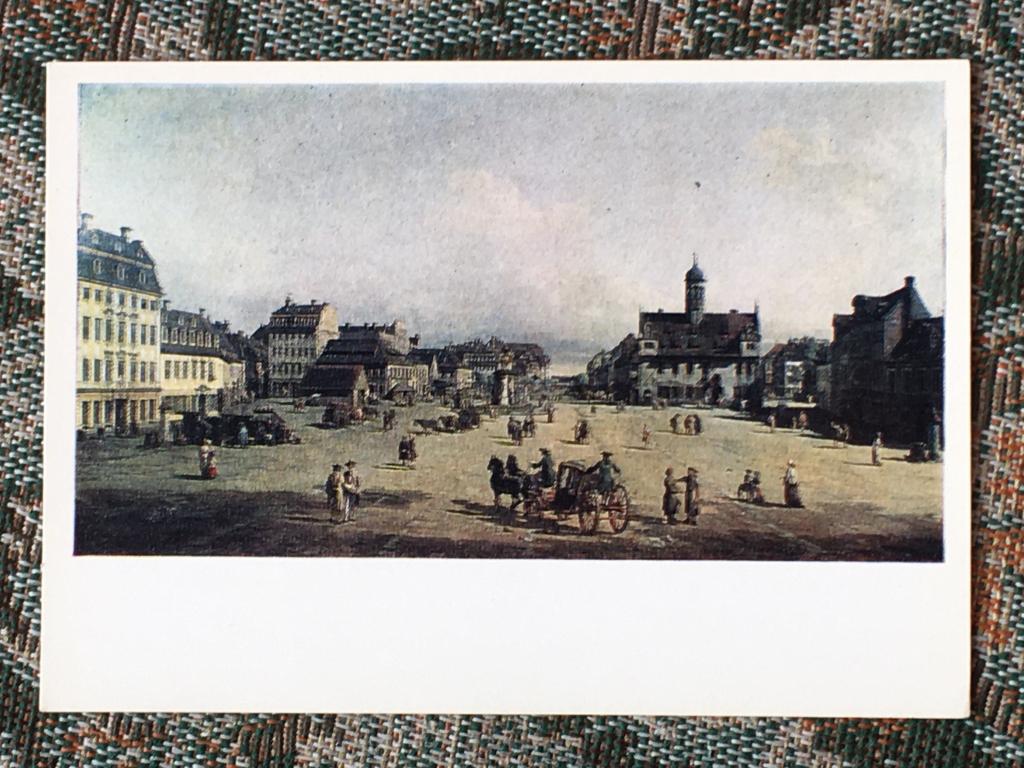 Бернардо Беллотто. Нейштандская рыночная площадь. 1978 г.