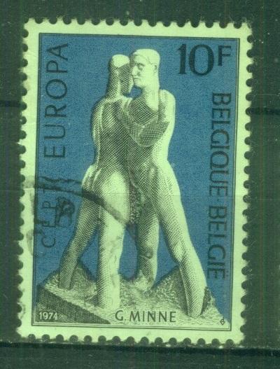 Бельгия 1974  Mi# 1767 Скульптура Европа СЕПТ  гаш