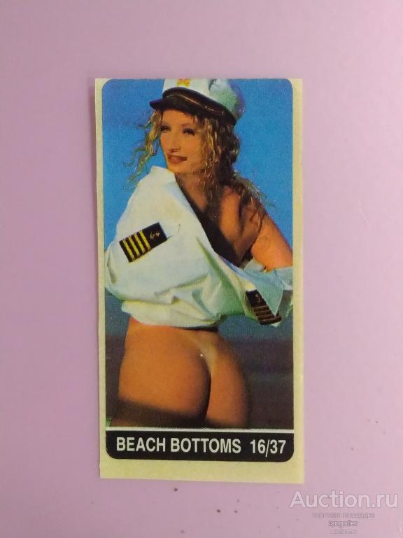 Наклейка от жевательной резинки Beach Bottoms #016