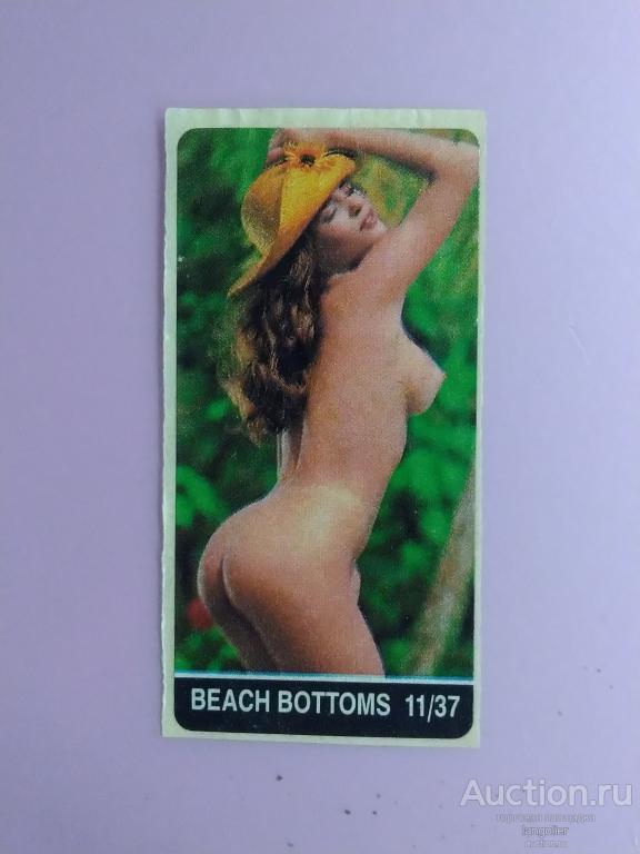 Наклейка от жевательной резинки Beach Bottoms #011