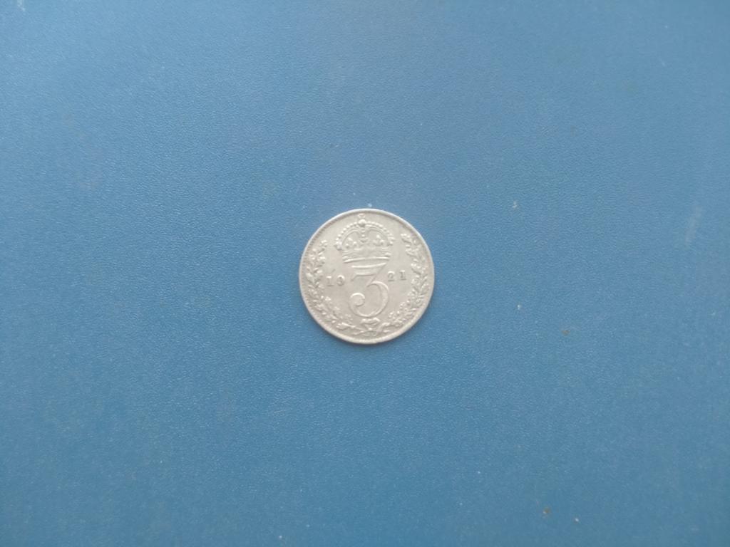 Великобритания 3 пенса 1921 год