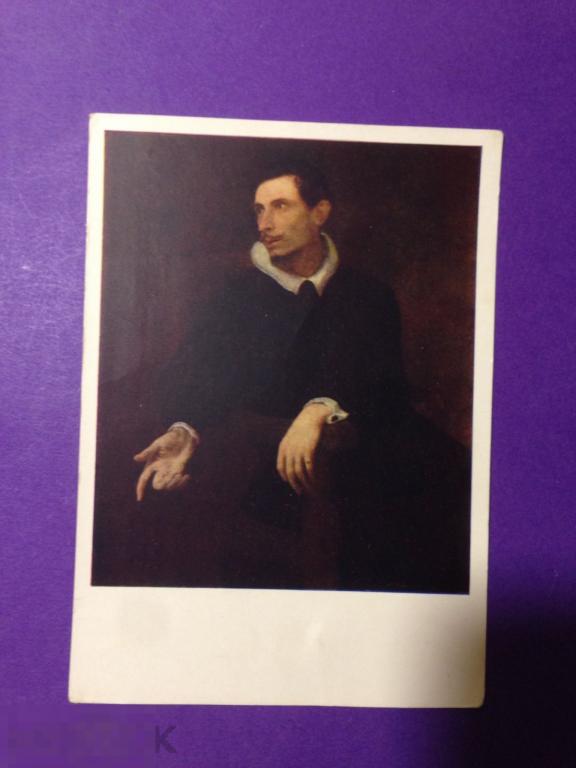 Од16г  1960 Антонис Ван Дейк Портрет молодого человека   Живопись чистая  ххх 