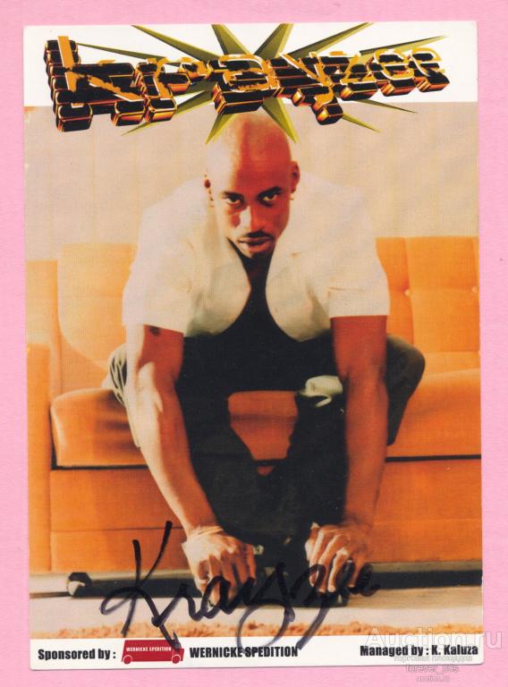 Автограф KRAYZEE реппер Крэйзи Bad Boys Blue C.C.Catch Touche