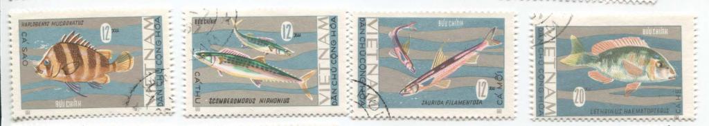 1967 ВьетНам Рыбы 6м,гаш
