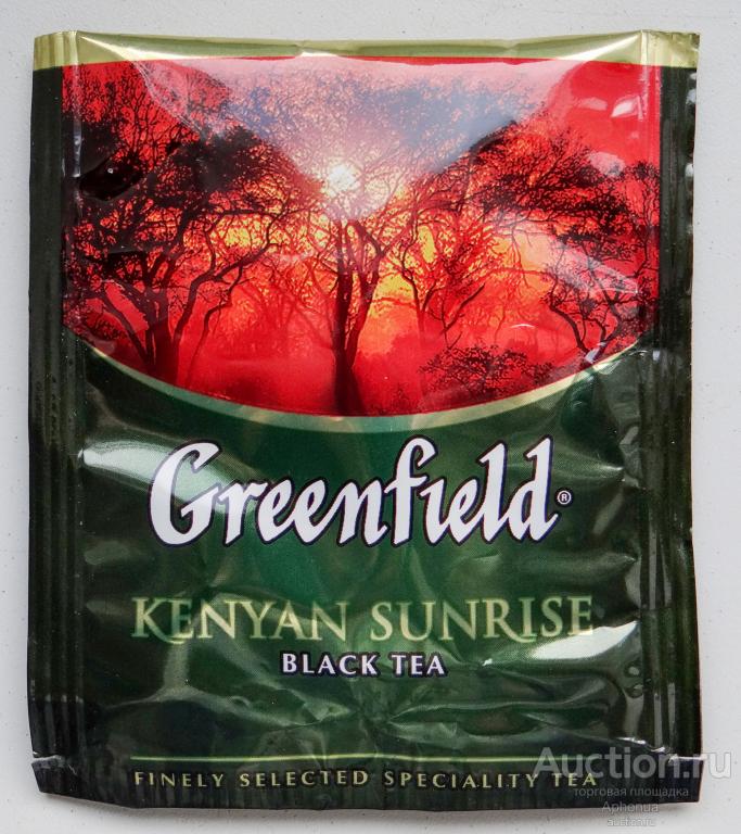 чайный пакетик Чай Гринфилд Кениан Санрайз Kenyan Sunrise Greenfield