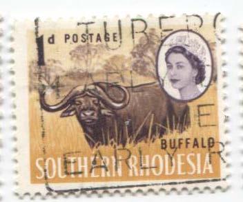 1964 Южная родезия Бык.гаш