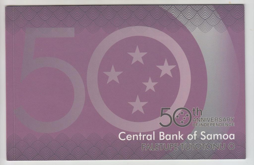 Самоа 50 тала 2012 Юбилей буклет UNC _461