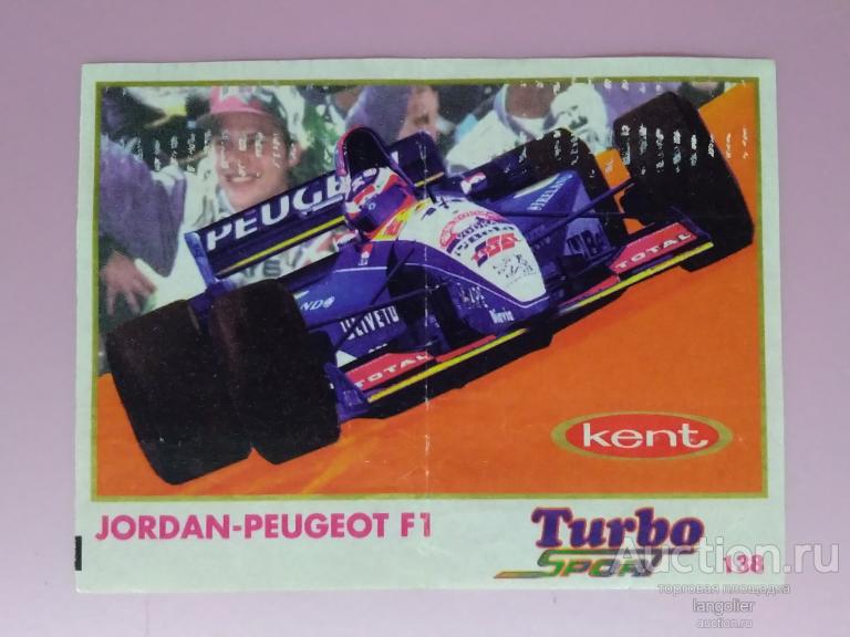 Вкладыш от жевательной резинки Turbo Sport 71-140 #138