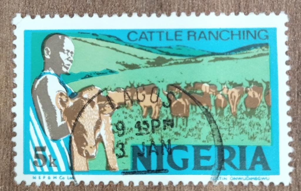 Почтовая марка Нигерия 1973 Фауна