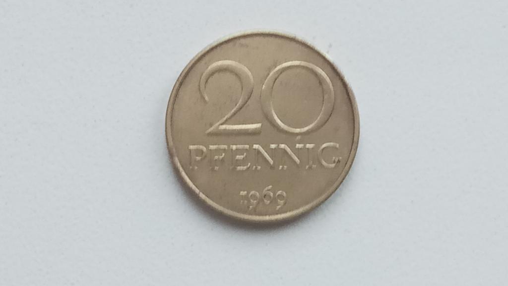 монета Германия(ГДР).б/у.
